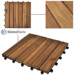 New trend flooring with wood deck tiles